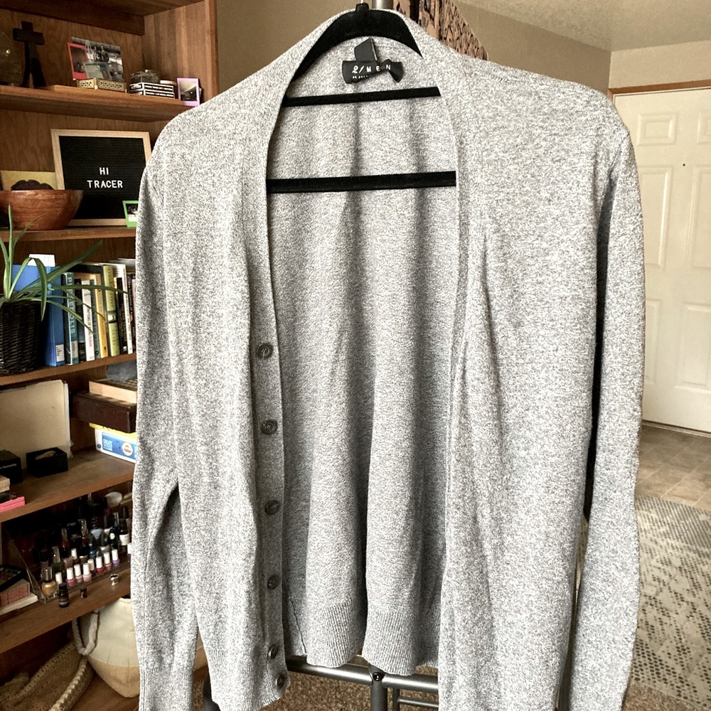Grey Cardigan